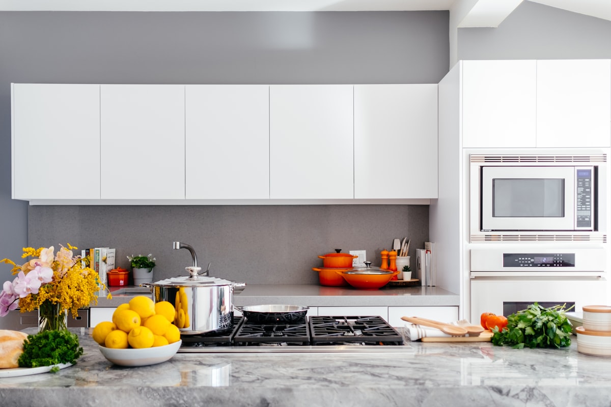 Modern Modular Kitchen Setup