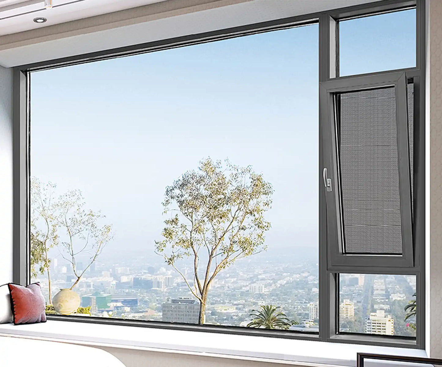 Aluminum Inward-Opening Window
